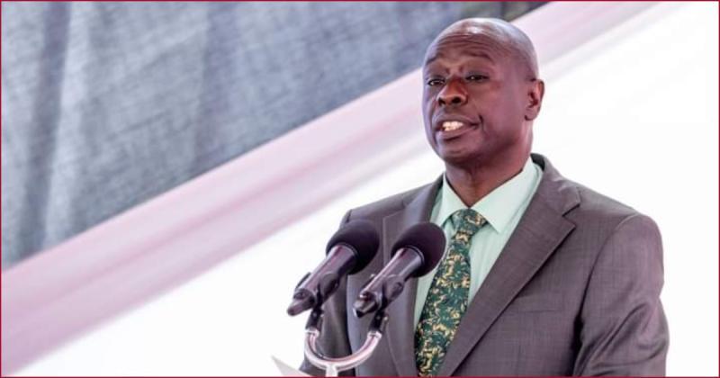 Deputy President Rigathi Gachagua.